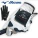  Mizuno MIZUNO чай Zoids Golf перчатка . дождь двоякое применение ( S M L )( черный белый )( левый рука для правый рука для ) mtz-45go