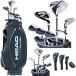  мужской Golf комплект клюшек 9шт.@HEAD by POWERBILT V-SNIPE01 caddy bag имеется правый для левый для 