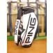 PING* булавка Golf Tour штат служащих caddy bag TOUR STAFF BAG 10 type б/у хороший товар *MP@1*Q*116