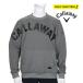  Callaway мужской 24FW C24217106 тянуть over вырез лодочкой тренировочный 1021 серый M L LL