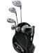  Callaway SOLAIRE(2018) 8S( caddy bag имеется ) черный женский комплект клюшек CS Flex L