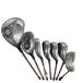  Callaway SOLAIRE(2018) 8S черный женский комплект клюшек CS Flex L