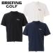 [ специальная цена / немедленная уплата ]2024 BRIEFING GOLF Briefing мужской Logo mok шея relax Fit BRG241MD3 Япония стандартный товар hbyu wer. покупка 