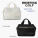  Briefing Golf CART TOTE METALLIC Cart большая сумка (BRG253T06)2025 осень-зима раунд большая сумка металлик 