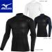  Mizuno BN dry обвес поток прохладный Hold с высоким воротником длинный рукав нижний одежда (E2MJB006)2026 весна лето UV. пот скорость .