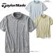  TaylorMade одежда Golf мужской штраф Jaguar doS/Smok шея рубашка (TL761)2026 весна лето рубашка с коротким рукавом . пот скорость . стрейч UV