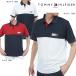  Tommy Hilfiger Golf мужской цвет блок рубашка-поло с коротким рукавом (THMA602)2026 весна лето . вода скорость .UV