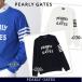 [NEW]PEARLY GATES Pearly Gates мужской эмблема вырез лодочкой вязаный тянуть over 053-6170300/26A[ стандартный товар ]