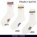 [PREMIUM SALE 30%OFF]PEARLY GATES Pearly Gates мужской колледж линия Roo z средний носки =MADE IN JAPAN = 053-6186519/26B [ стандартный товар ]
