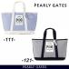 [PREMIUM SALE 30%OFF]PEARLY GATES Pearly Gates ko- слив × брезент BIG большая сумка запирающийся шкафчик сумка / сумка "Boston bag" Logo очарование есть 053-6281611/26B[ стандартный товар ]