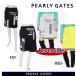 [PREMUM OUTLET 60% супер OFF] Pearly Gates ~New History~ stencil Logo дамский me Ran ji× булавка Sonic двусторонний юбка 055-4234116/24D[ стандартный товар ]
