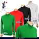 [PREMIUM SALE 40% супер OFF]Jack Bunny!! by PEARLY GATES Jack ba колено стикер Logo! мужской с высоким воротником длинный рукав внутренний рубашка 262-3166301/23A