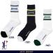 [NEW]Jack Bunny!! by PEARLY GATES Jack ba knee!! line &amp; new design Logo men's support middle socks < anti-bacterial deodorization > 262-4186413/24A