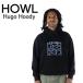  предварительный заказ HOWL - uruHugo Hoody Water Repelenthyu-gof-ti- вода li Pele nto26-27 мужской женский водоотталкивающий f-ti- стандартный товар 