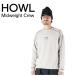 предварительный заказ HOWL - uruMidweight Crew mid вес Crew 26-27 мужской женский тренировочный вырез лодочкой стандартный товар 