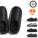 SUBU �X�u VAMP F-LINE ���@���v �G�t���C�� �~�p�V���[�Y ���j�Z�b�N�X HEXMAX INSOLE ���t�� BLACK SILVER DARK BROWN DOTS ����