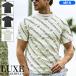 LUXEAKMPLUSryuksei Kei M плюс Golf общий рисунок Logo короткий рукав mok шея футболка LAT-24004