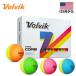 US�A���i Volvik �{���r�b�N Vivid Combi Assorted �S���t�{�[�� ���B���B�h �R���r �A�\�[�g