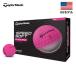 US модель TaylorMade скорость soft розовый мяч для гольфа 1 дюжина [12 лампочка ввод ] SPEED SOFT PINK 2024 год модели Taylormade