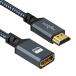 Twozoh HDMI удлинение кабель HDMI мужской - женский HDMI код нейлон сборник комплект HDMIek stain da-HDMI 2.0 кабель адаптор 4K@60Hz 3D HDR (2M) соответствует .. требование 