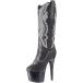 ���¹�͢���ʡ�Ellie Shoes Women 709-Dallas Knee High Cowboy Stiletto Platform Boot