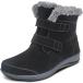 ¹͢ʡOrthofeet Women's Orthopedic Black Suede Florence Boots  Size 9 Wide