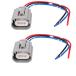 HUIQIAODS H13 9008 Female Wire Socket Adapter Wiring Harness for H13LL Headlights Lamps Bulbs 2Pack¹͢