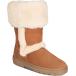Style & Co. Womens Witty Suede Faux Fur Casual Boots Tan 6 Medium (B M)¹͢