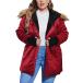 IN'VOLAND Women Plus Size Hooded Thickened Long Down Jacket Wint ¹͢
