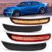 ¹͢ʡFetonAuto Amber Red LED Side Marker Lights for Dodge Charger SRT Hel
