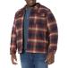 Levi's Men's Cotton Plaid Shirt Jacket, Red Ombre, Large Levi's M ¹͢