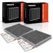 A Premium 2 PC Cabin Air Filter with Activated Carbon Compatible ¹͢