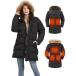 ¹͢ʡTRUNYAQI Heated Jackets for Women, Winter Short Jacket Women Coa