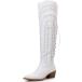 ���¹�͢���ʡ�GLOBALWIN Women's Wide Calf Knee High Cowgirl Boots Embroidered West