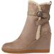 ¹͢ʡZodiac Women's Ina Wedge Bootie Ankle Boot  Taupe Microfiber  5