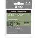 timko(TIEMCO) J Stream Leader 10ft 5X прозрачный оливковый 