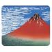 . орнамент север .[. способ ..(........, произвище : красный Fuji )]. коврик для мыши : фото накладка ( картина в жанре укиё серии ) (C: выше - толщина 3mm)