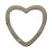  Япония шнур . торговля (Nippon Chuko) flat угол литье kalabina Heart большой 50mm серебряный CK2-50-S рукоделие сопутствующие товары рукоделие материал kalabina