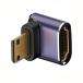 xiwai 8K 60hz HDTV Mini HDMI 90 раз ek stain da- Gold конвертер выше угол Mini HDMI мужской - женский HD