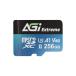 AGI V60 Extreme microSD карта 256GB UHS-II U3 максимальный пересылка скорость 300MB/s Full HD 8K UHD mi
