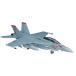  Hasegawa 1/72 America военно-морской флот F/A-18F super Hornet пластиковая модель E18