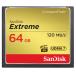 Sandisk ( SanDisk ) 64GB CompactFlash карта памяти EXTREME ( максимальный считывание 120MB/s максимальный записывание 85MB/s)