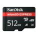 SanDisk 512GB microSD Express карта - Nintendo-Switch 2. работа, максимальный 880MB/ секундный считывание брать ., максимальный 65