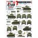  Star переводная картинка 1/72 на данный момент для Франция Индия sina война #4 M5A1 Stuart легкий танк первый период / поздняя версия производство автомобилей пластиковая модель для переводная картинка SD72-A1188
