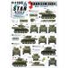  Star переводная картинка 1/35 на данный момент для Франция Индия sina война #7 M5A1 Stuart легкий танк первый период / поздняя версия производство автомобилей пластиковая модель для переводная картинка SD35-C1445