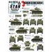  Star переводная картинка 1/48 на данный момент для Франция Индия sina война #1 M5A1 Stuart легкий танк первый период / поздняя версия производство автомобилей пластиковая модель для переводная картинка SD48-B1024