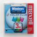 maxell 3.5FD Mix 3P [MFHD18CC3P]