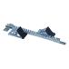 NISHI(nisi* спорт ) стартовый блок стандартный F152A серебряный 