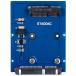 Cablecc тонкий модель Mini PCI - E mSATA SSD to 2.5 " SATA 3.0 22pin HDD адаптер жесткий диск 