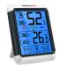 ThermoPro�T�[���v�� ���x�v ���x�v �f�W�^�� �����x�v ���� LCD���� �ō��Œቷ���x�\�� �o�b�N���C�g�@�\ �^�b�`�X�N���[�� �u���|��